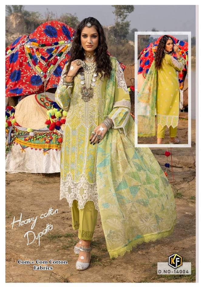 Sobia Nazir Luxury Vol 14 By Keval Cotton Pakistani Dress Material Wholesale Market In Surat
